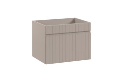 COMAD - Skrinka pod umývadlo 60cm 1 szuflada ICONIC CASHMERE (5907611656280)