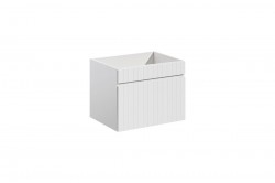 COMAD - Skrinka pod umývadlo 60cm 1 szuflada ICONIC WHITE (5907611654972)