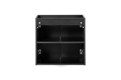 COMAD - Skrinka pod umývadlo 60cm 2 dvierka NOVA BLACK (5907611663752)