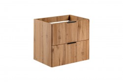 COMAD - Skrinka pod umývadlo 60cm 2 zásuvky ADEL OAK (5907611654798)