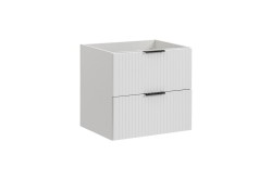 COMAD - Skrinka pod umývadlo 60cm 2 zásuvky ADEL WHITE (5907611654910)