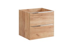 COMAD - Skrinka pod umývadlo 60cm 2 zásuvky DUB CAPRI (5907611647813)