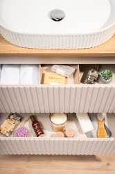 COMAD - Skrinka pod umývadlo 60cm 2 zásuvky NOVA CASHMERE (5907611663325)