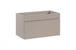 COMAD - Skrinka pod umývadlo 80cm 1 szuflada ICONIC CASHMERE (5907611656297)