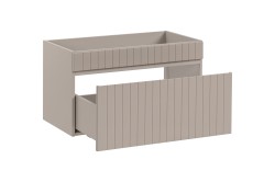 COMAD - Skrinka pod umývadlo 80cm 1 szuflada ICONIC CASHMERE (5907611656297)