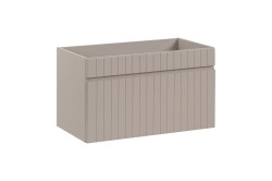 COMAD - Skrinka pod umývadlo 80cm 1 szuflada ICONIC CASHMERE (5907611656297)
