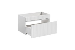 COMAD - Skrinka pod umývadlo 80cm 1 szuflada ICONIC WHITE (5907611654989)