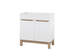COMAD - Skrinka pod umývadlo 80cm 2 dvierka BALI biela (5907611647479)