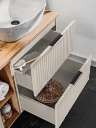 COMAD - Skrinka pod umývadlo 80cm 2 zásuvky (5907611665831)