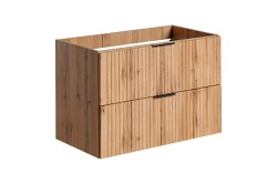 COMAD - Skrinka pod umývadlo 80cm 2 zásuvky ADEL OAK (5907611654804)