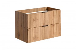 COMAD - Skrinka pod umývadlo 80cm 2 zásuvky ADEL OAK (5907611654804)