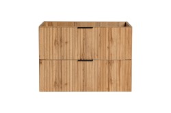 COMAD - Skrinka pod umývadlo 80cm 2 zásuvky ADEL OAK (5907611654804)