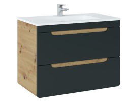 COMAD - Skrinka pod umývadlo 80cm 2 zásuvky ARUBA COSMOS (5907611647363)