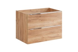 COMAD - Skrinka pod umývadlo 80cm 2 zásuvky DUB CAPRI (5907611647820)