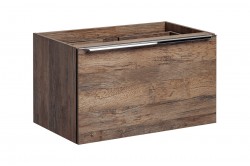 COMAD - Skrinka pod umývadlo 80cm 2 zásuvky SANTA FE OAK (5907611652435)