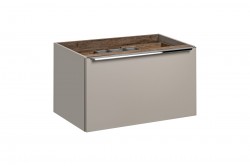 COMAD - Skrinka pod umývadlo 80cm 2 zásuvky SANTA FE TAUPE (5907611652558)
