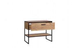 COMAD - Skrinka pod umývadlo 90cm 1 szuflada BROOKLIN (5907611648209)