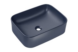 COMAD - Umývadlo na dosku KAMA 50, tmavo modrá (5907611655276)