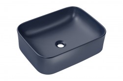 COMAD - Umývadlo na dosku KAMA 50, tmavo modrá (5907611655276)
