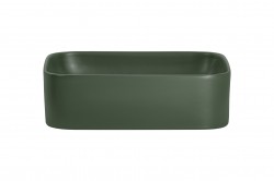 COMAD - Umývadlo na dosku KAMA 50, zelená mat (5907611655252)