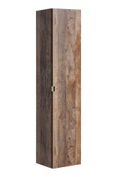 COMAD - Vysoká skrinka 1 dvierka 2 zásuvky SANTA FE OAK (5907611652404)