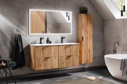 COMAD - Vysoká skrinka 1 dvierka ADEL OAK (5907611654781)