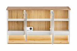 COMAD - Zrkadlová skrinka 120cm 3 dvierka BAHAMA WHITE (5907611648391)