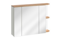 COMAD - Zrkadlová skrinka 90cm 3 dvierka PLATINUM (5907611648247)