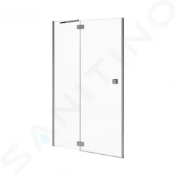 Cubito Pure Sprchové dvere výklopné 800 mm, ľavé, Jika perla Glass, strieborná/číre sklo (H2544200026681)
