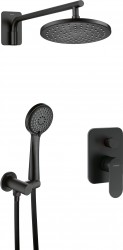 DEANTE - Alpinia Podomietkový sprchový set, čierna (NAC_N9ER)