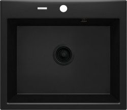 DEANTE - Andante čierna - Granitový drez (ZQN_N103)