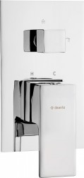 DEANTE - Anemon chróm - Sprchová batéria, podomietková, so sprchovacím spínačom (BBZ_044P)