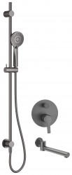 DEANTE - Arnika páková batéria +sprchový set podomietkový, s vaňovou hubicou (NAC_D9QA)