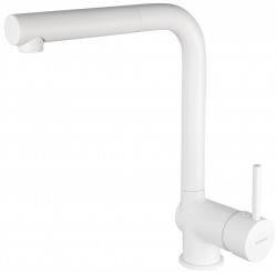 DEANTE - Aster bianco Kuchynská batéria, s vyťahovacou hubicou (BCA_A73M)