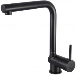 DEANTE - Aster Kuchynská batéria s výsuvnou hubicou čierna (BCA_N73M)