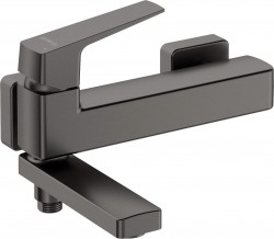 DEANTE - Blur titanium - vaňová batéria, nástenná - so skladacím výtokom (BQL_D12M)