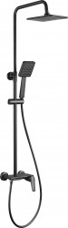 DEANTE - Boro nero Sprchový stĺp, so sprchovou batériou (NER_N4PM)