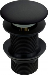 DEANTE - Click-Clack čierna zátka pre umývadlo - granit (NHC_N12A)