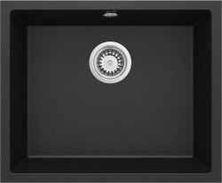 DEANTE - Corda grafit metalic - Granitový drez pod dosku - spodná montáž (ZQA_G10C)