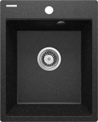 DEANTE - Corio graphite Granitový drez, 1miska (ZRC_2103)