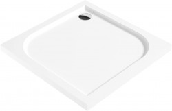 DEANTE - Cubic biela - Akrylátová sprchová vanička, štvorcová, 80x80 cm (KTK_042B)