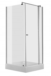 DEANTE - Cubic chróm - Sprchovací kút, štvorcový, 90 cm (KTI_043P)