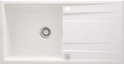 DEANTE - Eridan alabaster - Granitový drez s odkvapkávačom (ZQE_A713)