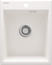 DEANTE - Eridan alabaster - Granitový drez (ZQE_A104)