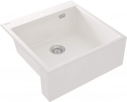 DEANTE - Eridan alabaster - Granitový drez (ZQE_A10K)