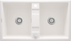 DEANTE - Eridan alabaster - Granitový dvojdrez (ZQE_A203)