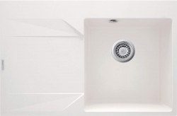 DEANTE - Evora alabastrový granitový drez, 1-bowl s odkvapkávacou plochou - vľavo (ZQJ_A11L)
