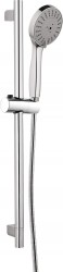 DEANTE - Floxs chróm - Sprchový set, 3 - funkčný, s posuvnou tyčou (NGF_051K)