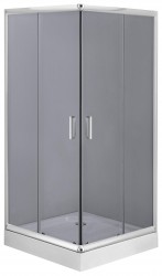DEANTE - Funkia chróm - Sprchovací kút, štvorcový, 90 cm (KYC_441K)