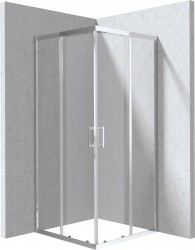 DEANTE - Funkia Evo štvorcový sprchovací kút, štvorcový, 80x80 cm, (KYC_0088P)